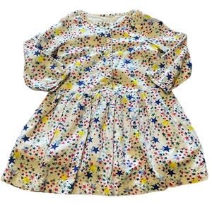Baby Gap Girls Button Down Star Dress